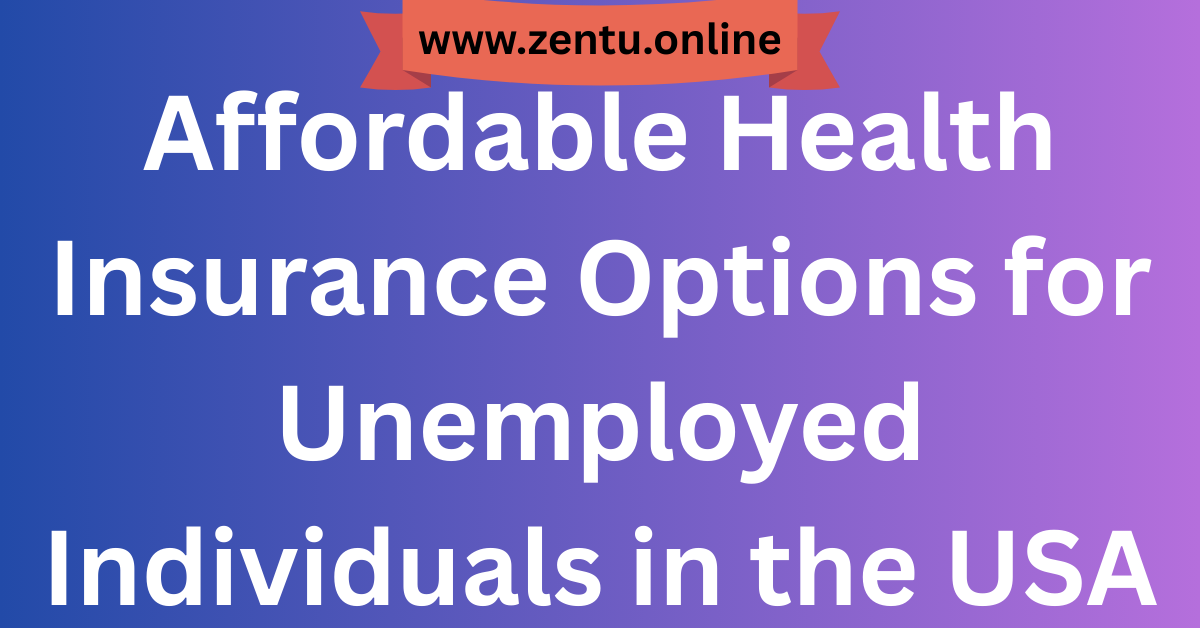 Affordable Health Insurance Options for Unemployed Individuals in the USA