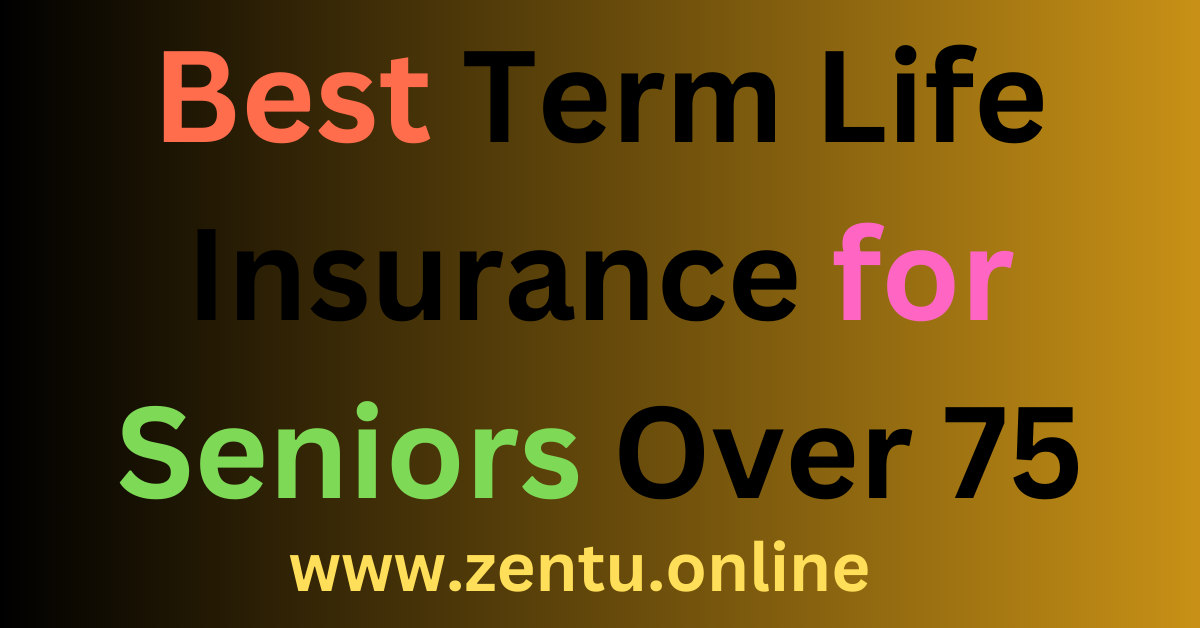 Best Term Life Insurance for Seniors Over 75