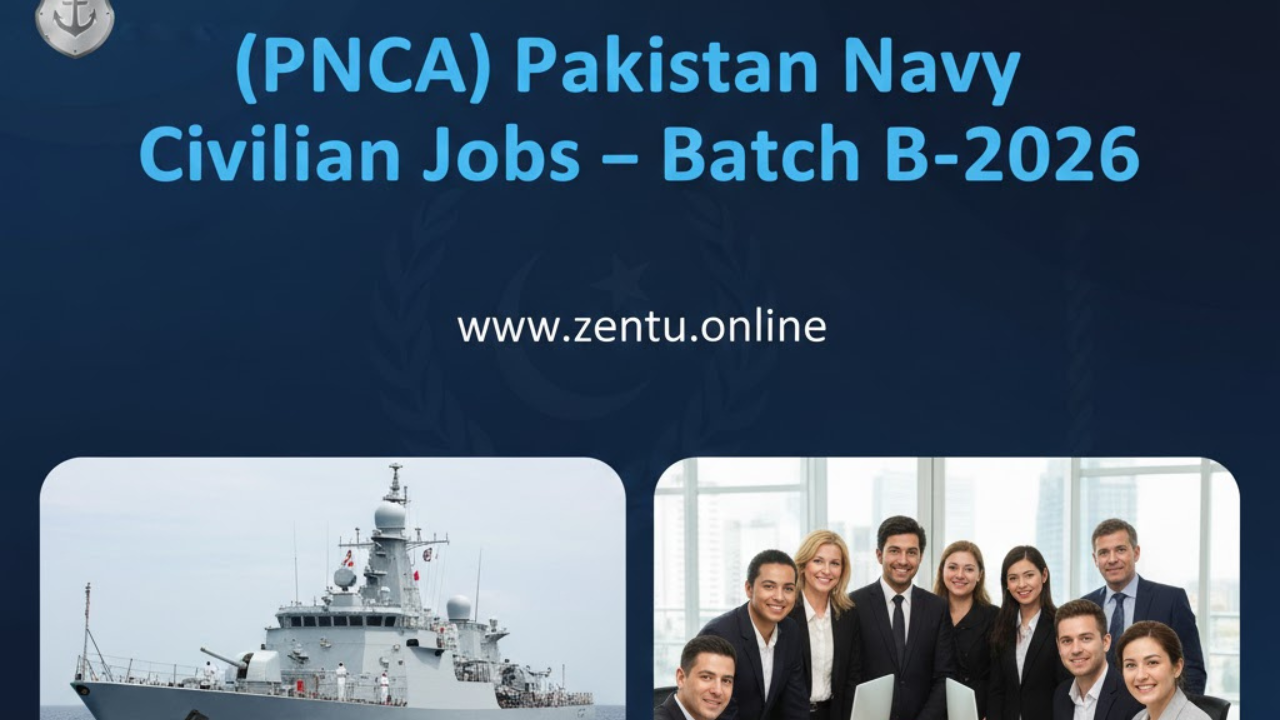 (PNCA) Pakistan Navy Civilian Jobs – Batch B-2026